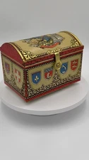 1960's English toffee treasure tin.
