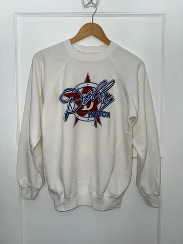 80s Vintage Dolly Parton World Tour Concert Souvenir Sw 1980s vintage concert t-shirt, vintage, single stitch, B+ condition