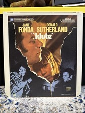 Klute - CED SelectaVision Videodisc, 1971 Drama/Suspense, Jane Fonda