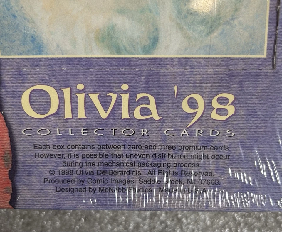 Olivia ‘98 Collectors Cards New Sealed Box - Image 3 of 4