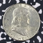1949 U.S. 50 Cents Franklin Half Dollar Lot#HZ151 Silver!