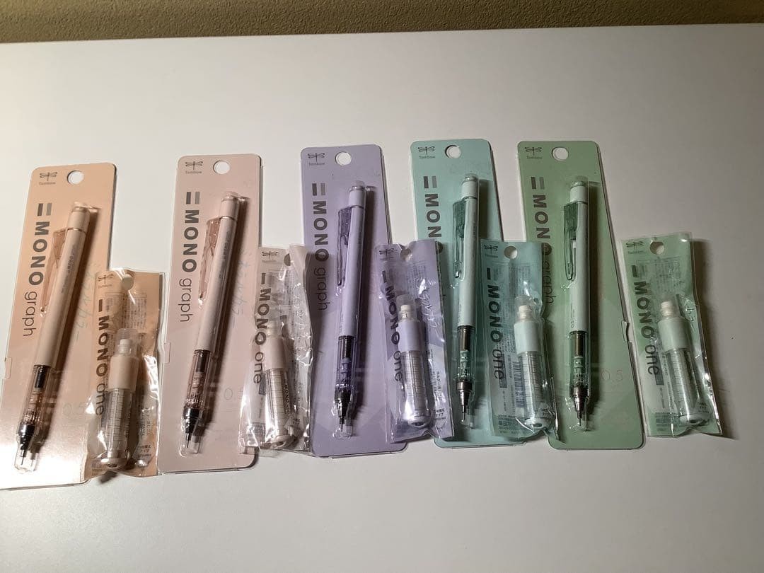 Mineral color monograph mechanical pencil 0.5mm MONO one era