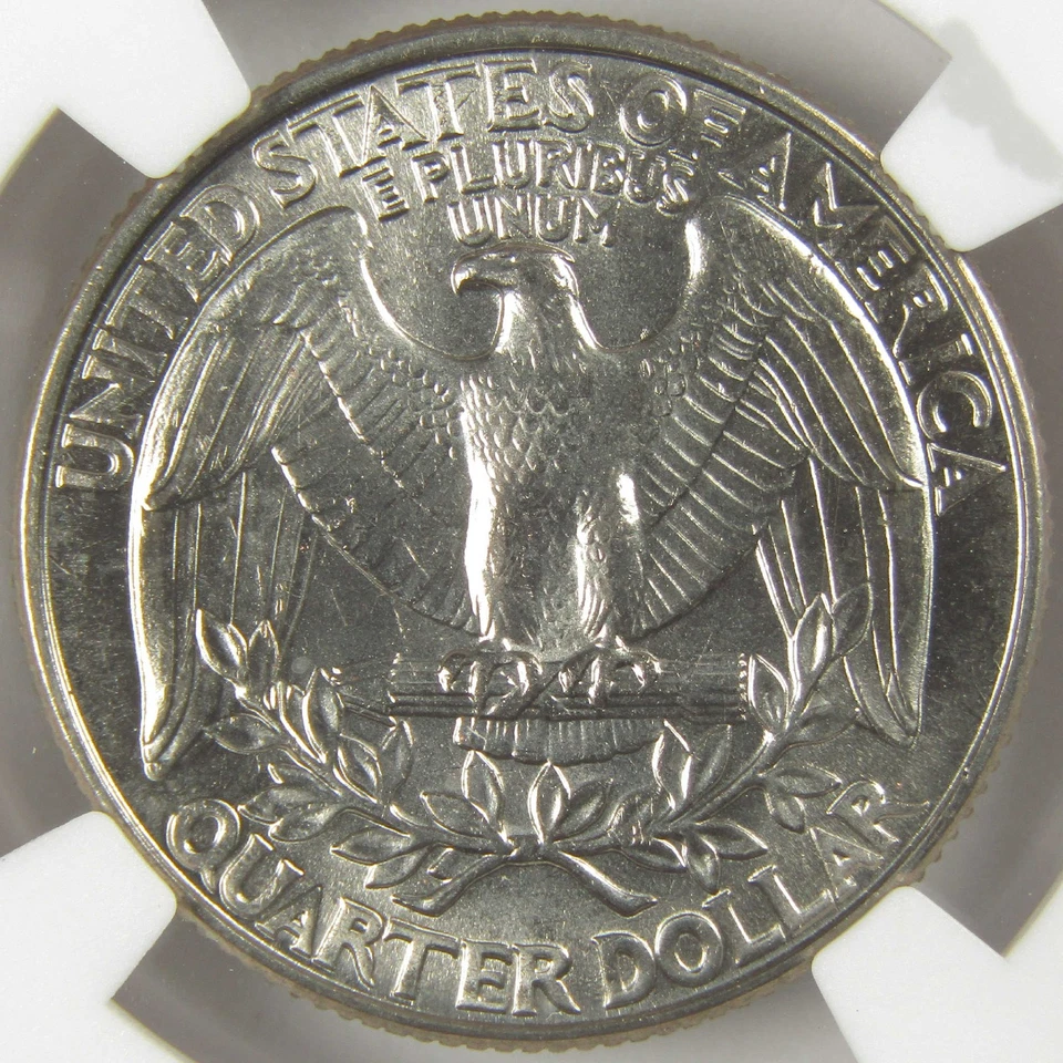 1993 D Washington Quarter MS 67 NGC Clad Uncirculated SKU:I20538 - Image 4 of 4