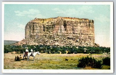 NM Mesa Encantada New Mexico Panoramic View Lithograph c1915