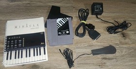 NINTENDO 1990 NES MIRACLE PIANO TEACHING SYSTEM COMPLETE IN BOX TESTED & WORKING