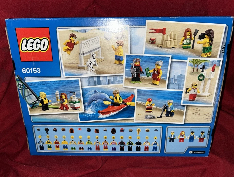 LEGO City: People Pack - Fun at the Beach (60153) Brand New In Sealed Box - Image 2 of 2