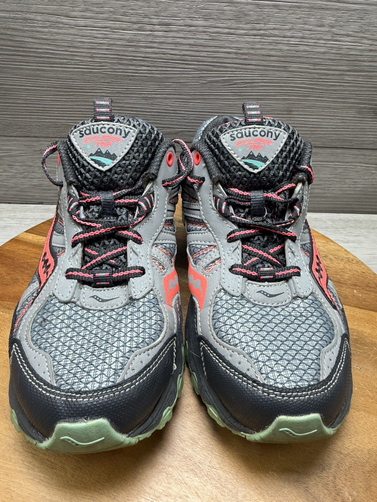 Saucony Eclipse TR2 Gray Trail Running Shoes Snea… - image 3