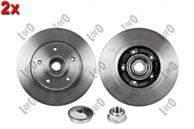 2x Bremsscheibe Für RENAULT Fluence Grand Scenic III 09-16 402029646R