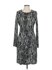 Karen Kane Women Gray Cocktail Dress L