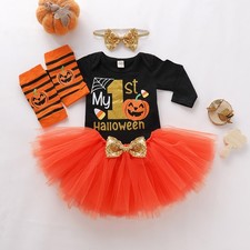 1st Halloween Tutu Set