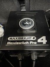 Maxibright MaxiSwitch Pro 4-Way Contactor Timer – Very Good Condition