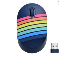New Surf ONN Wireless Mouse 5-Button Teel For Computer
