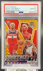 2023 Panini Mosaic Basketball Gold Bilal Coulibaly #21