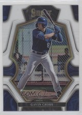2023 Panini Select Premier Level White Prizm 114/149 Gavin Cross #124 16d5