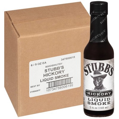 Stubb's Hickory Liquid Smoke, 5 Fl Oz (Pack of 6) 5 