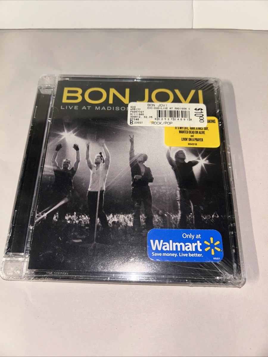 Bon Jovi Live at Madison Square Garden Sealed DVD New Factory