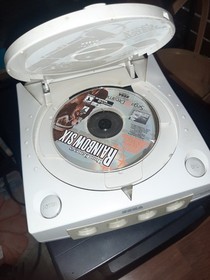 White Sega Dreamcast Console Only With Rainbow Six Game. Tested And Works Great!