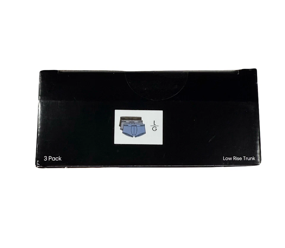 NWT Calvin Klein. 3 Pack. Micro Stretch. Low Rise Trunk. Olive. MSRP $47.50 - Image 4 of 4