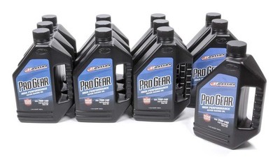 MAXIMA RACING OILS Gear Oil 75W140 1 qt Bottle Set of 12 Pro Gear Synthetic