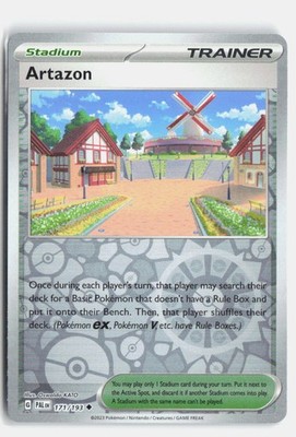 Artazon 171/193 Paldea Evolved Uncommon Pokemon Reverse Holo NM