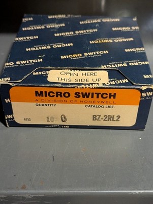 Micro Switch BZ-2RL2 Micro Switch Roller Limit Switch NOS