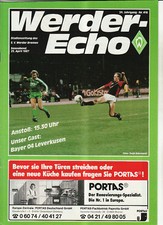 Bl 86/87 Sv Werder Bremen - Bayer 04 Leverkusen
