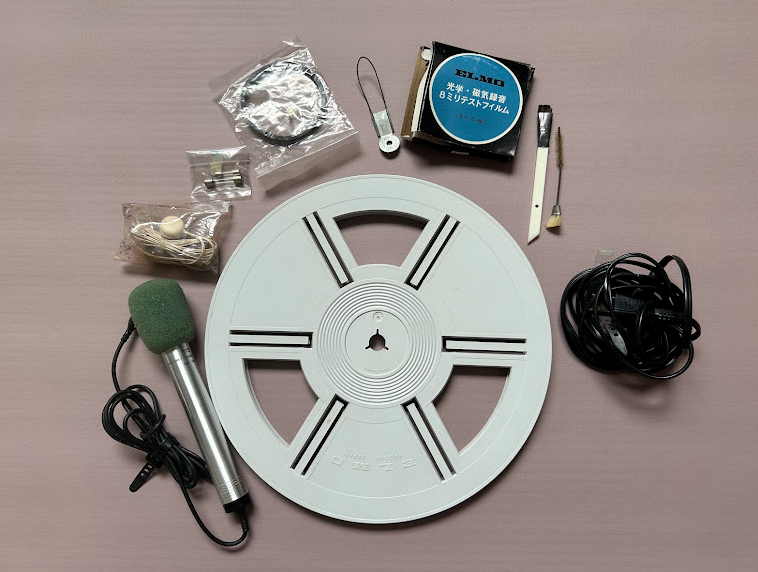 Original box ELMO ST-800 8mm Sound Video Projector Power check