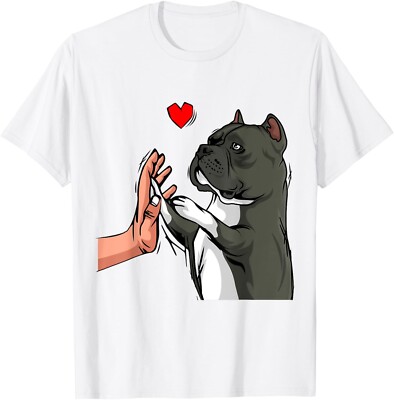 Funny American Bully Love Cute Dog Mom Funny Girls Gift Unisex T-Shirt