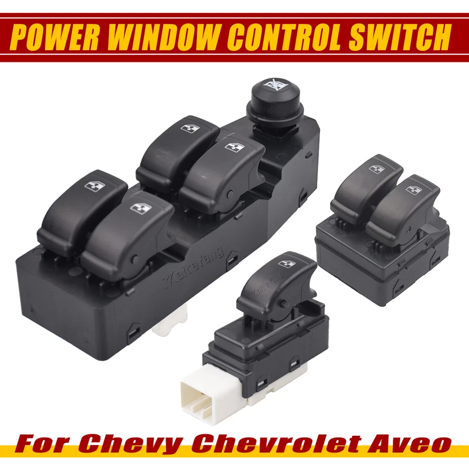 Interruptor de control de ventana de energía eléctrica para Chevy Chevrolet Aveo 2007 2008-2011 Foto 2 de 4