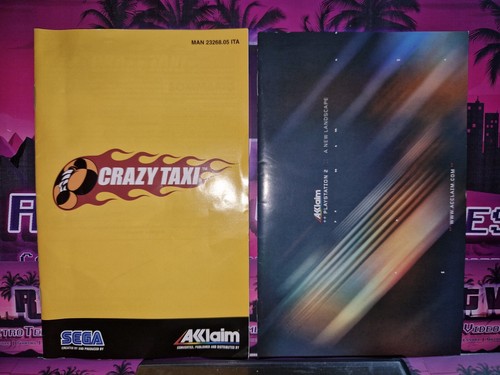 🇮🇹 CRAZY TAXI 1A STAMPA SEGA SONY PS2 PAL ITA 🇮🇹 CIB 100% RARO SLES-50215 - Picture 7 of 22