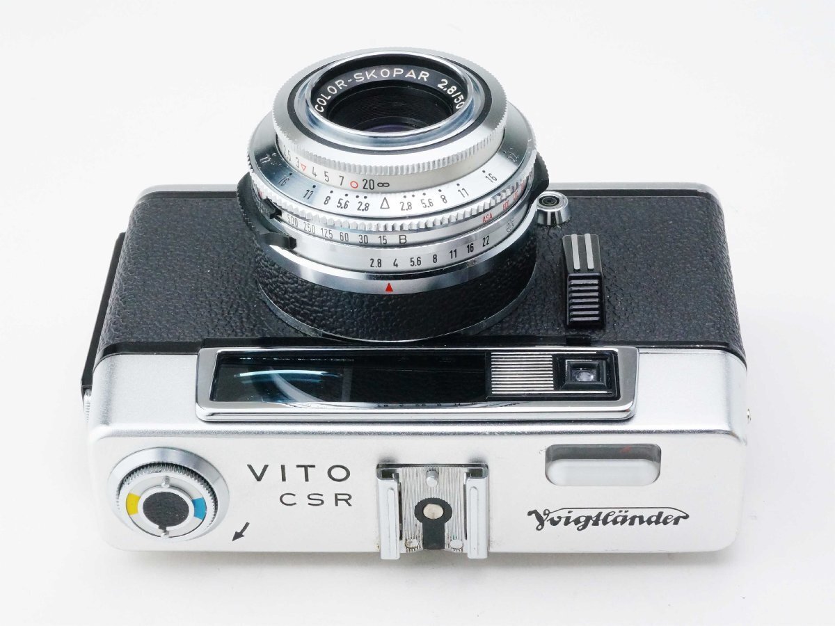 Voigtlander Vito CSR Body Color Skopar 50Mm F2.8 Lens