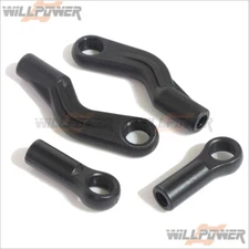 OFNA HOBAO Hyper 9 Parts Nylon Steering Ball End #89039 (RC-WillPower)