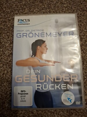 Prof. Dr. Grönemeyer - Dein Gesunder Rücken | DVD | Zustand Gut