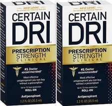 CERTAIN DRI ROLL-ON Anti-antiperspirant 1.2 fl oz ( 2 pack ) / NEW LOOK ARRIVING