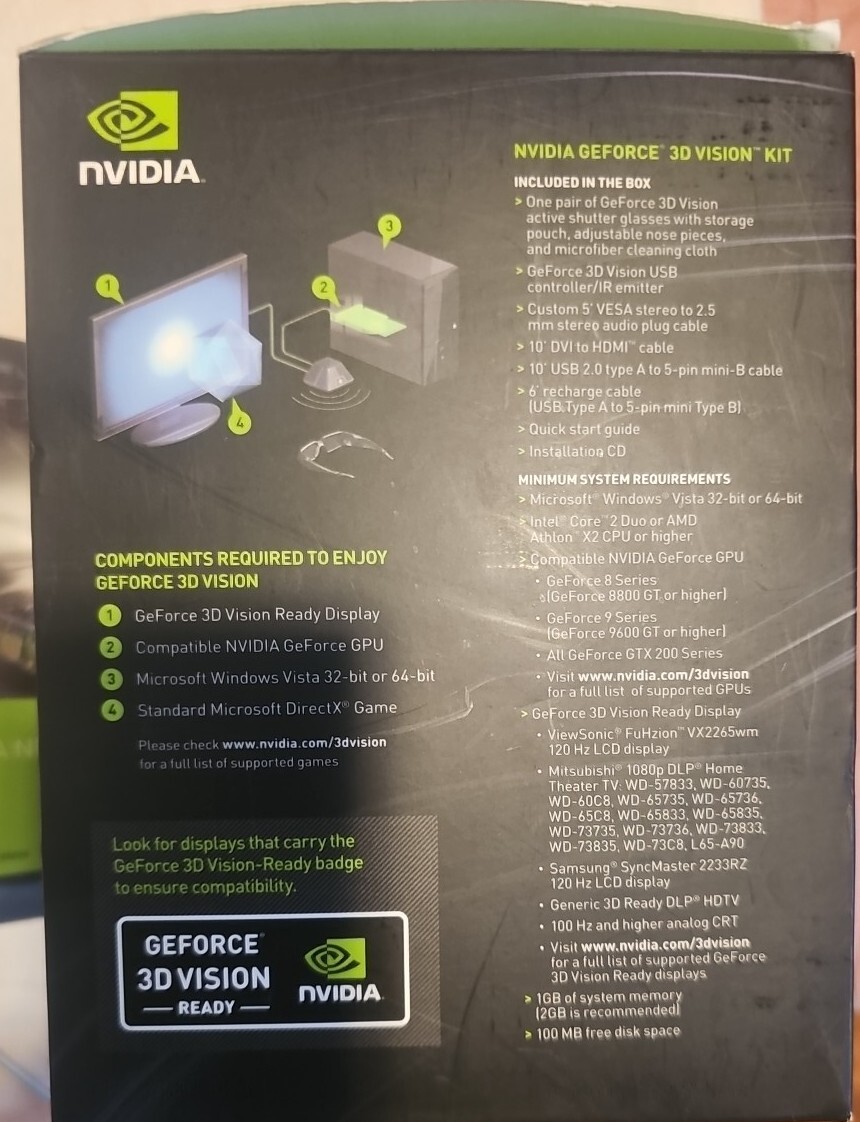 Nvidia Drivers 3d Vision Driver Download Vision Kit Nvidia 3d