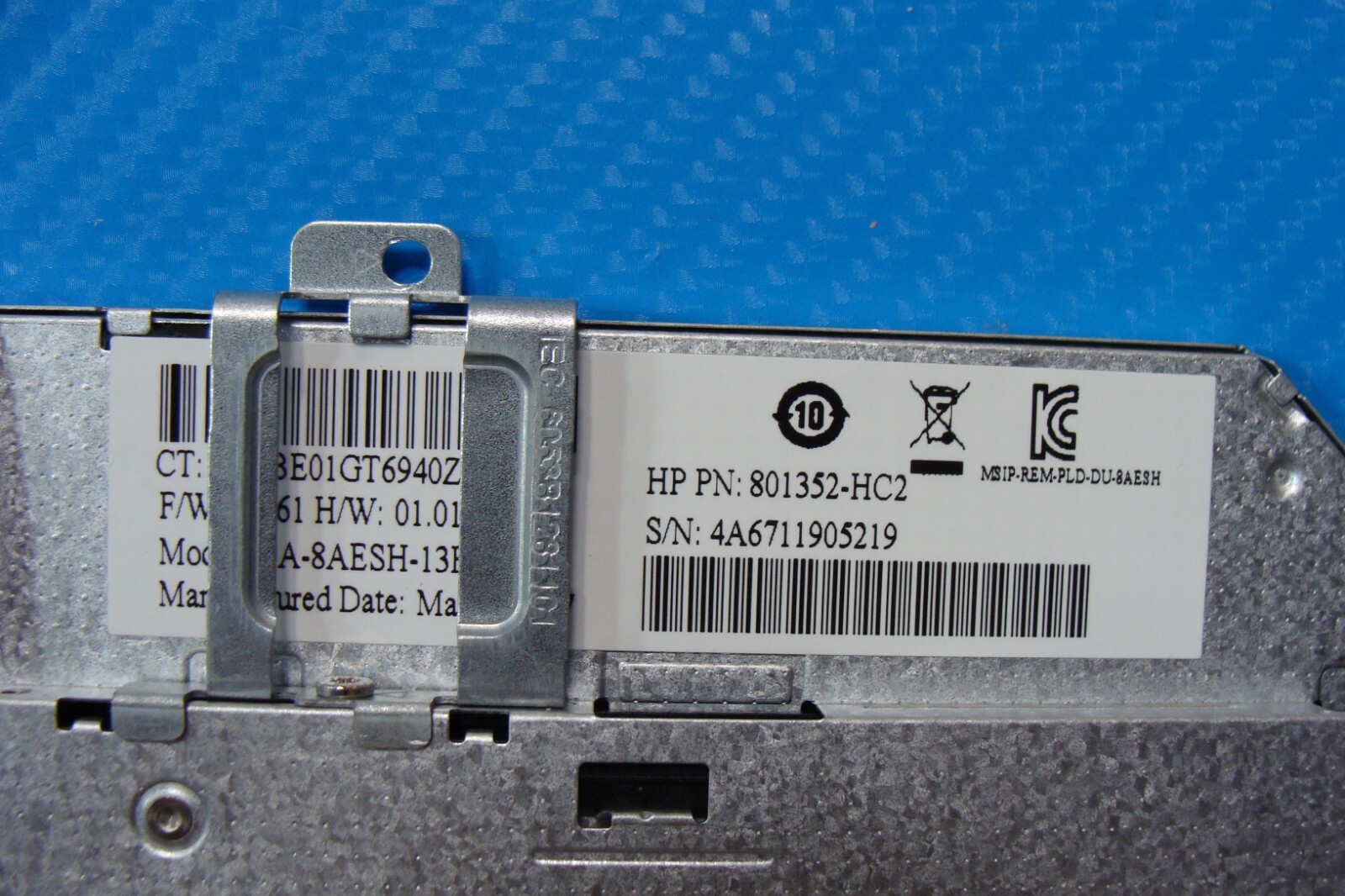 HP Envy 17.3” m7u109dx OEM Laptop DVD/CD Rewritable Drive DA8AESH