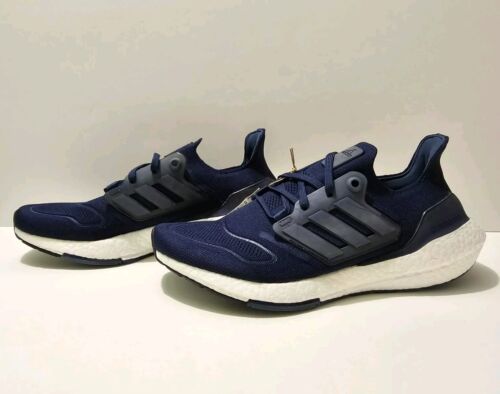 Adidas Ultraboost 22 Navy White Men's Running Shoes Sz 11 (GX5461)
