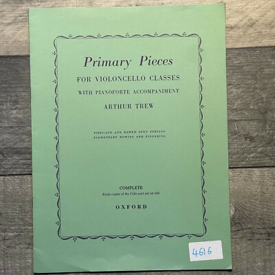 Primärstücke für Violoncello-Klassen: Violoncello- & Klavierbegleitung ARTHUR WARF