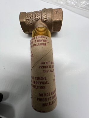Wall Mounted Stop Valve 0.82'' Inner Thread Diameter 1.03'' Outer Thread Diameter