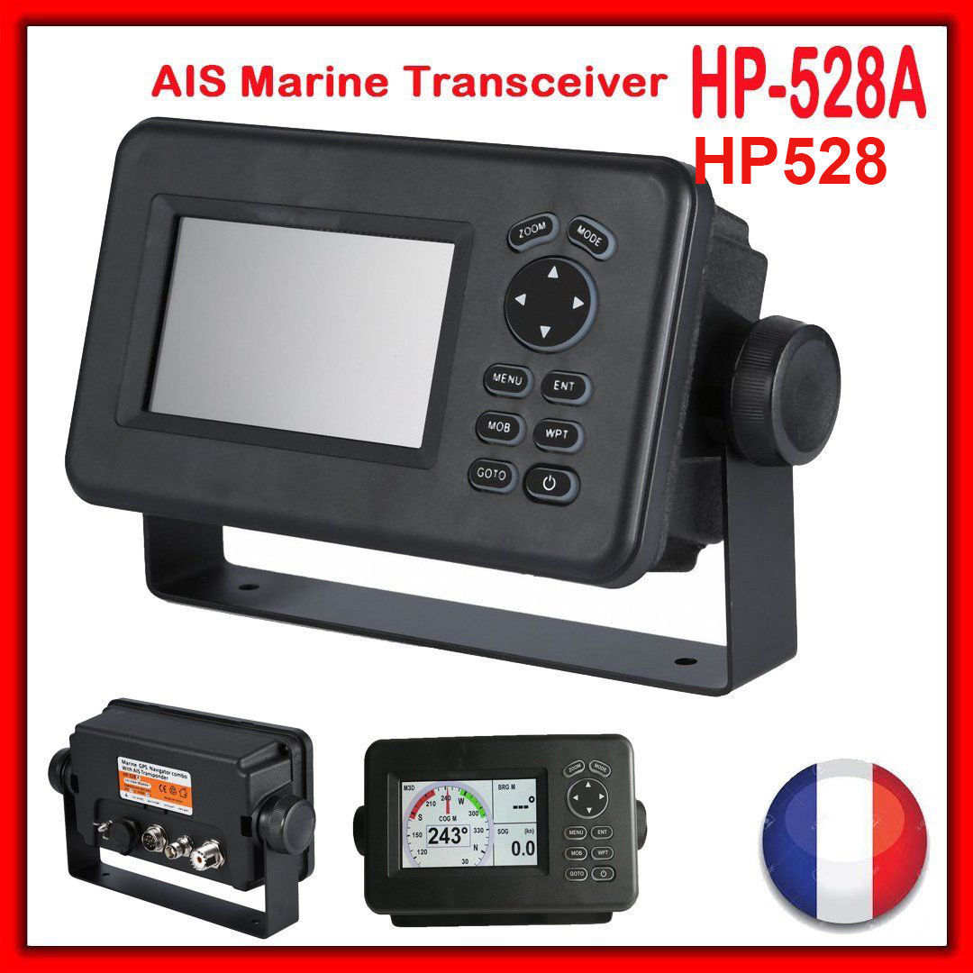 MATSUTEC HP528A//HP528 LCD de 4.3/" Transpondeur AIS Combo Haut Marine GPS Navigat