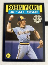 2021 Topps Series 2 1986 Topps All-Star Robin Yount Blue Parallel #86AS-36
