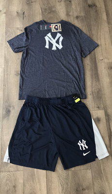NEW YORK YANKEES  CLASSIC BASKETBALL SHORTS&SHIRT DEAL