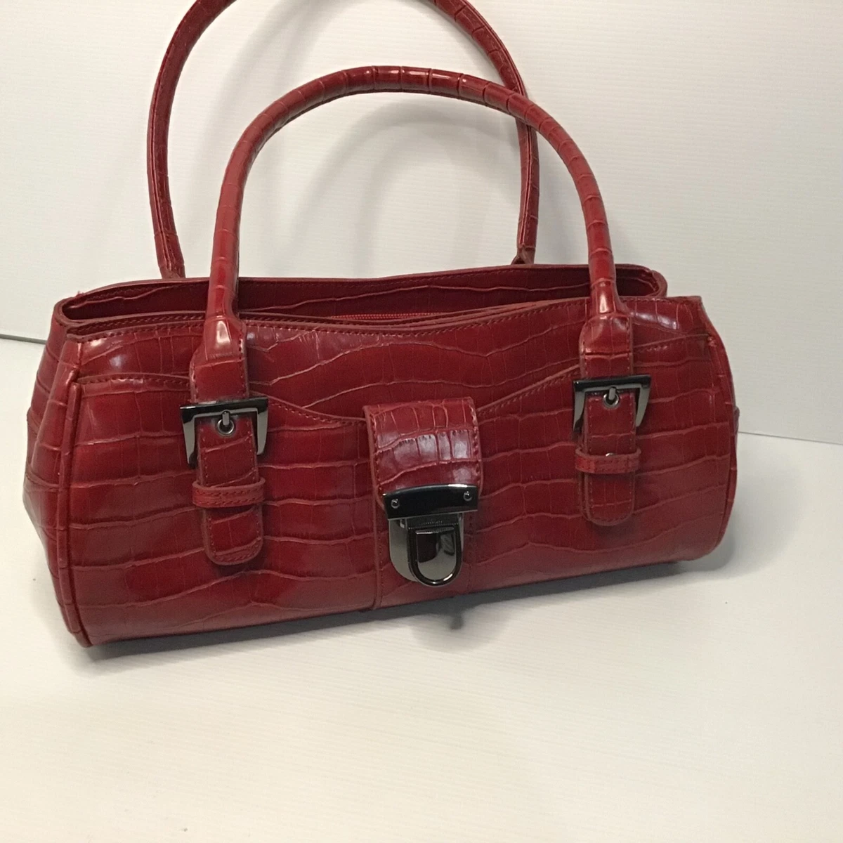 Red Modapelle Handbag Very Good Condition eBay