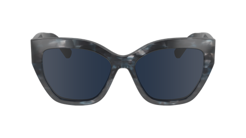 LONGCHAMP LO741S 406 TEXTURED BLUE 55/17/140 FEMALE Sunglasses - Picture 2 of 3