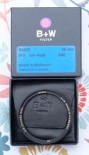 B+W 1100136 010 filtre diamètre 49mm 49 010 MRC UV-Haze. BASIC
