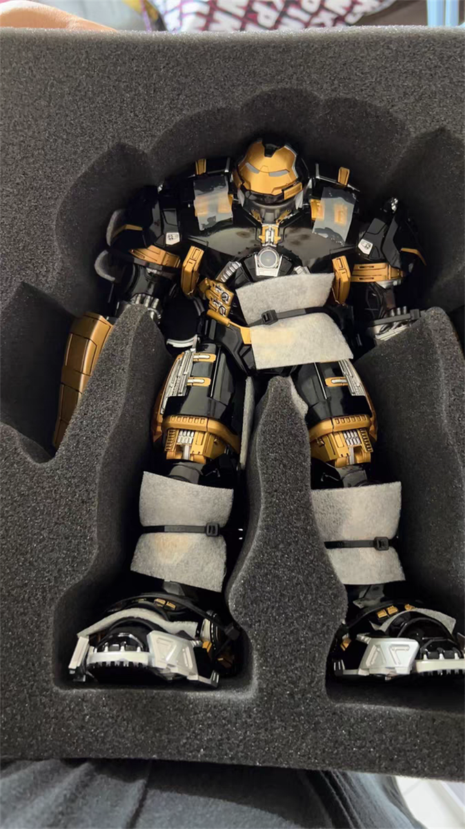 Comicave 1/12 Iron Man Mk44 Hulkbuster Black Golden Ver. LED