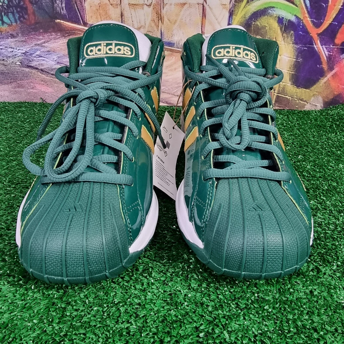 Green and gold adidas sale
