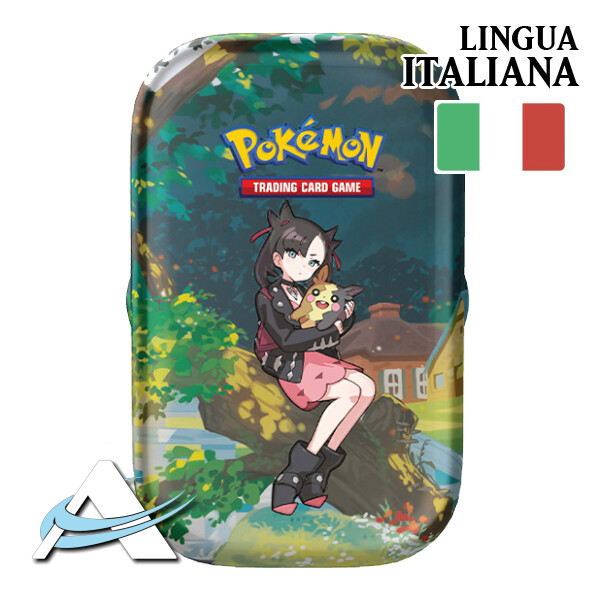 Mini Tin MORPEKO MARY / MARNIE Zenit Regale / Crown Zenith ITALIANO GCC POKEMON