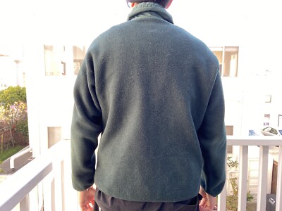 Patagonia Synchilla Vintage Retro Fleece Hunter Green Made In USA