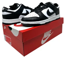 Nike Men's Dunk Low Retro Panda Shoes Sneakers Low Top Black White DD1391-100